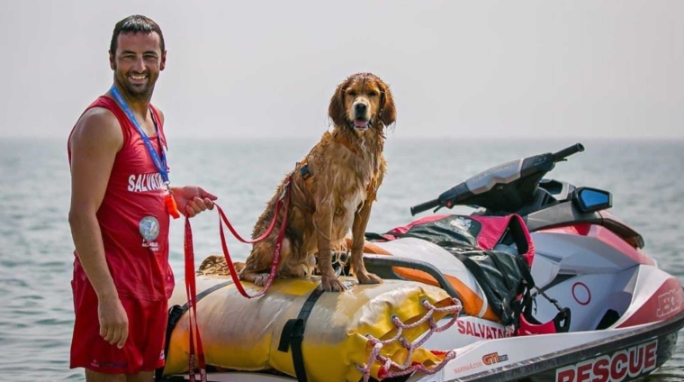 le unità cinofile da soccorso nautico